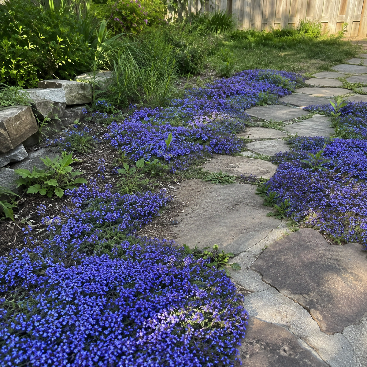 🌸Creeping Thyme Seeds, Multi-Color Ground Cover Flower Seeds🌸