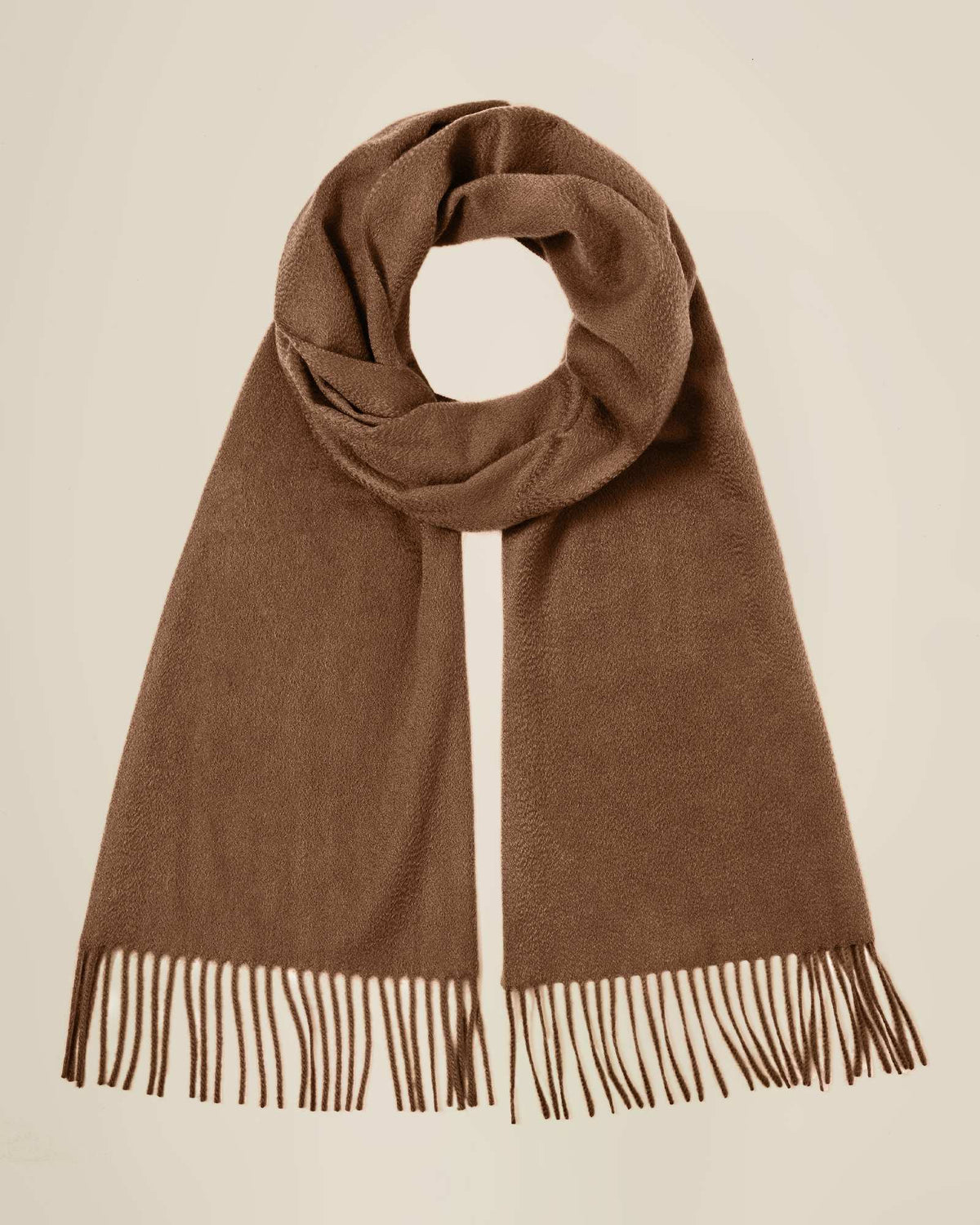 brown cashmere scarf  kvss