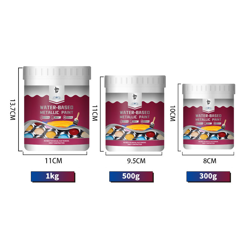 ⏳Time-Limited Special🔨Rust Converter Metallic Paint – One coat stops rust, no sanding, no fumes🛡️