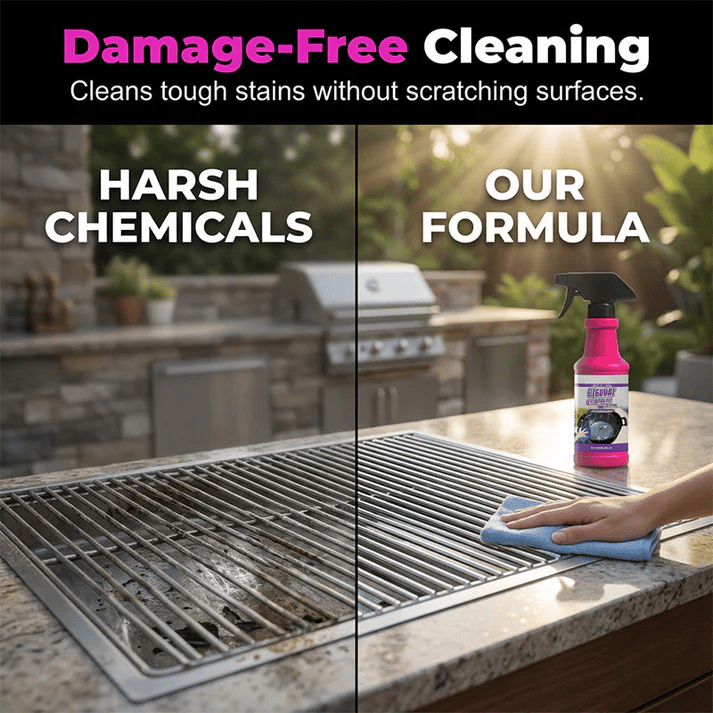 🔥Flash Sale⚡️Heavy Duty Grill Grease Destroyer Spray - No Scrubbing, Cuts Grease In Seconds💧