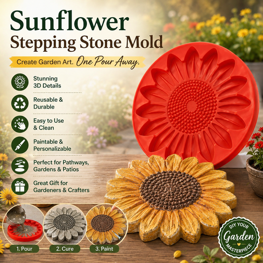 🔥DERNIER JOUR 49 % DE RÉDUCTION - 🌻 Moule réutilisable pour décoration de jardin – Rendez votre jardin vraiment unique