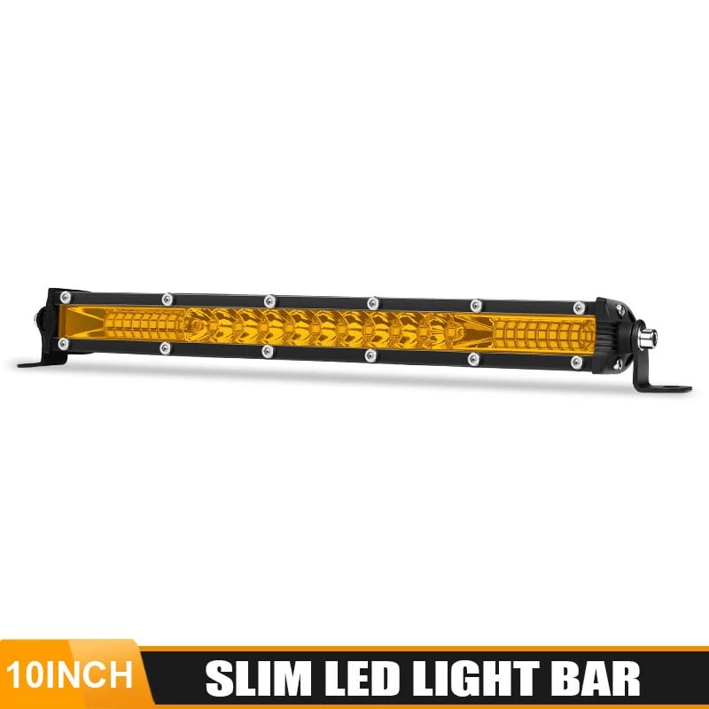 Single Row Ultra-Slim Spot Flood LED Light Bar