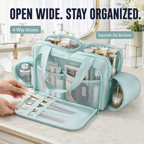 👜 Large Capacity Multi-Pocket Travel Organizer