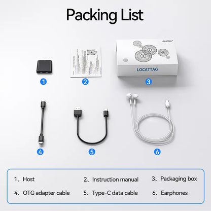 🎙️Mini Magnetic Voice Recorder One-Touch Recording🧲✨