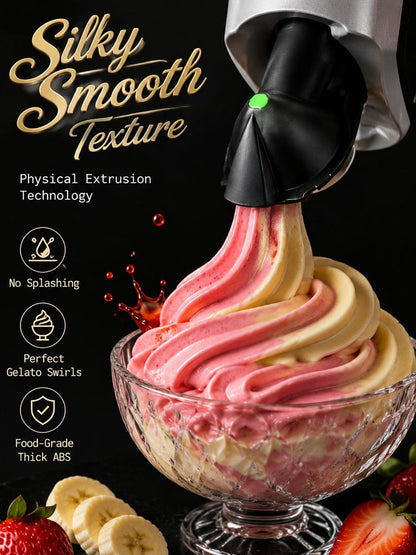 🍓🍦Sorbetière Familiale | Desserts 100% Naturels Sans Sucre, Sans BPA et Sans Danger Pour les Enfants