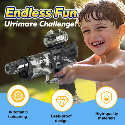 💦 Automatic Electric Water Blaster – High-Capacity Space Ring Pistol for Summer Beach & Pool Play ☀️