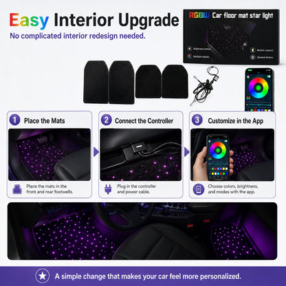 ✨ Waterproof Car LED Ambient Light with 100+ Lighting Effects🚗🌌