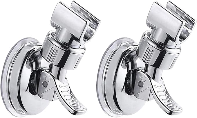 🔥2pcs Adjustable Shower Head Holders Removable Suction Cup 🔥Shower Head Bracket No Drill Shower Head Bracket