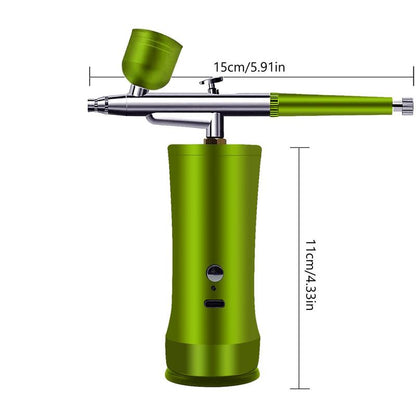 🎨 Electric Airbrush Kit with Compressor - Your Portable Studio for Effortless Creativity! ✨