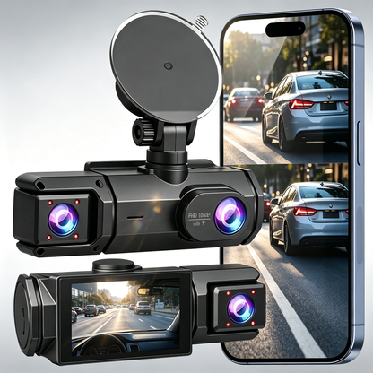 🔥 Flash Sale-60% Off 🚗Full View Car Dashcam System