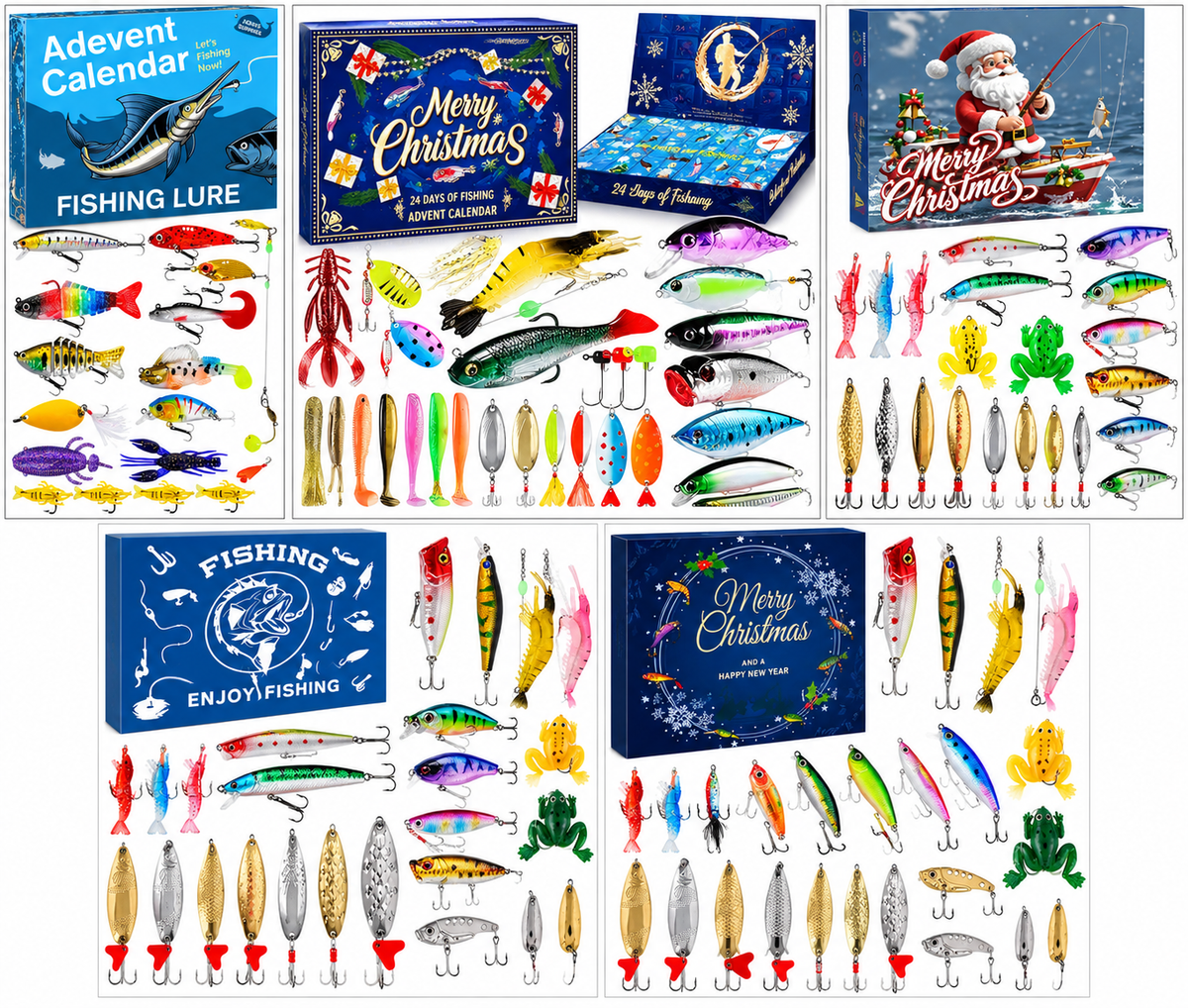 🎄 2026 Fishing Advent Calendar – 24 Days of Mystery Fishing Surprises