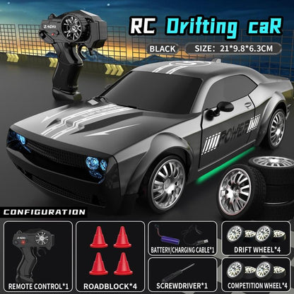 🎄Gifts For Children🎁🏀RC Drift Racing Car 1:20 Scale Model with 2.4GHz Remote 360° Spins & LED Lights