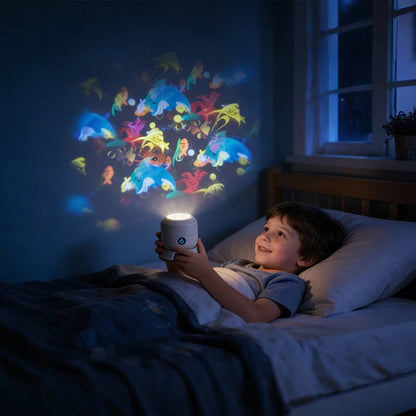 🌊 Dynamic Ocean Wave Projector Light – Rotating LED Room & Ceiling Lamp
