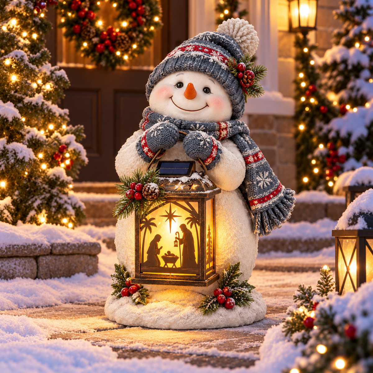 🔥Last Day 49% OFF✨ Holy Night Christmas Solar Lights | Lighted Nativity Outdoor Decor