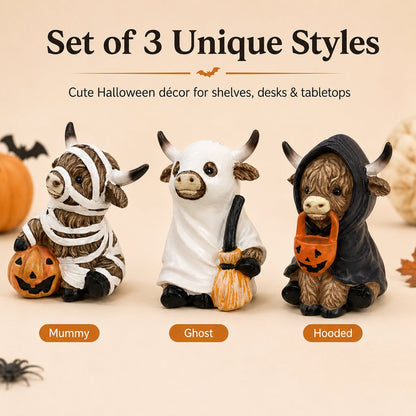 🎃Last Day 60% OFF🐮 Bring Home the Cutest Highland Cow Halloween Vibe