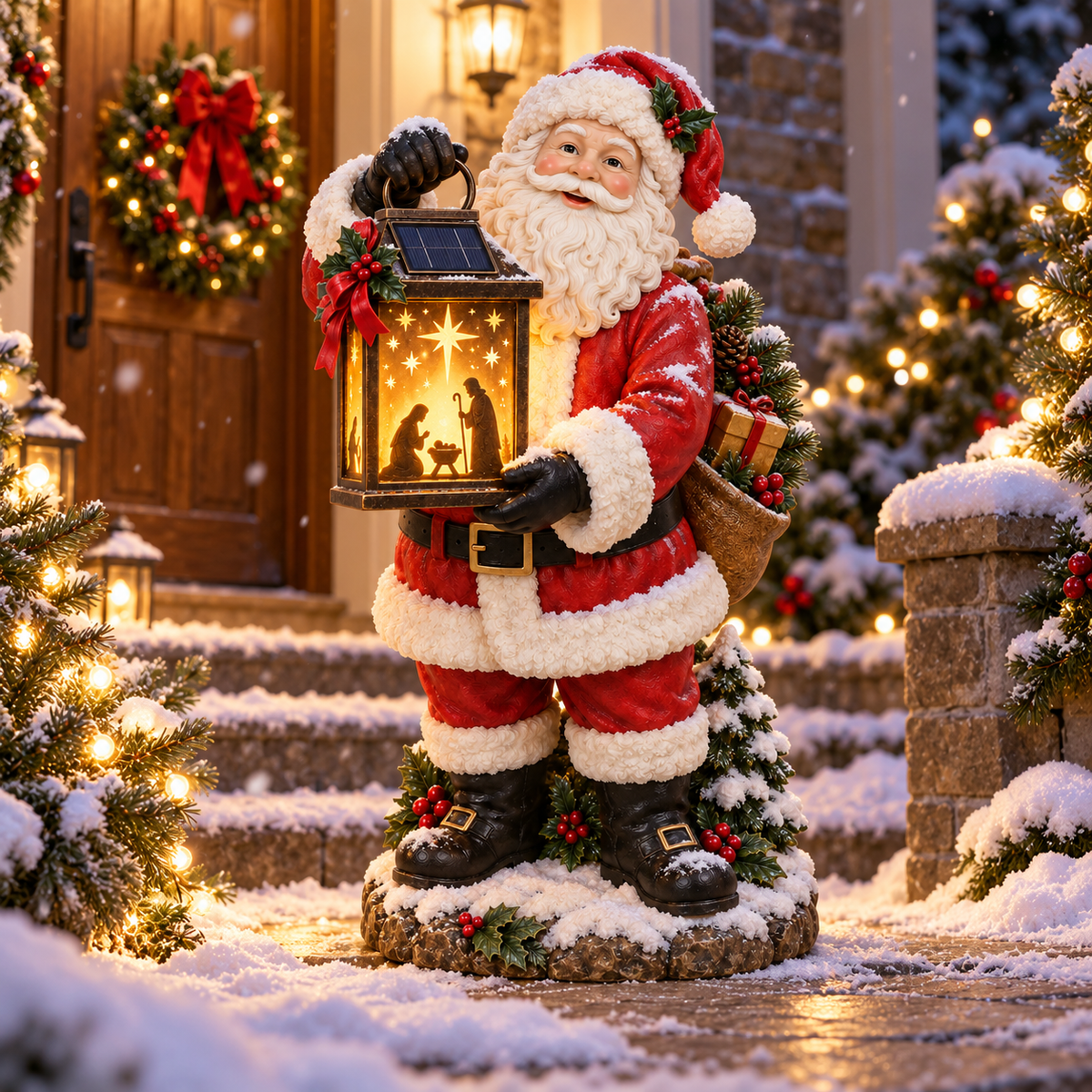 🔥Last Day 49% OFF✨ Holy Night Christmas Solar Lights | Lighted Nativity Outdoor Decor