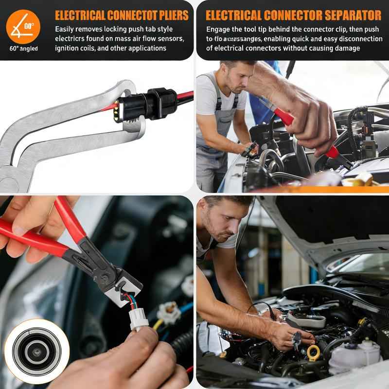 🔥LAST DAY SALE 50% OFF🛠️Automotive Electrical Disconnect & Trim Clip Pliers Set