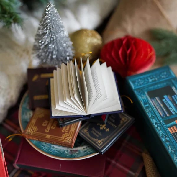 ✈️Last Day 49% Off 🎁Mini Book Ornament Advent