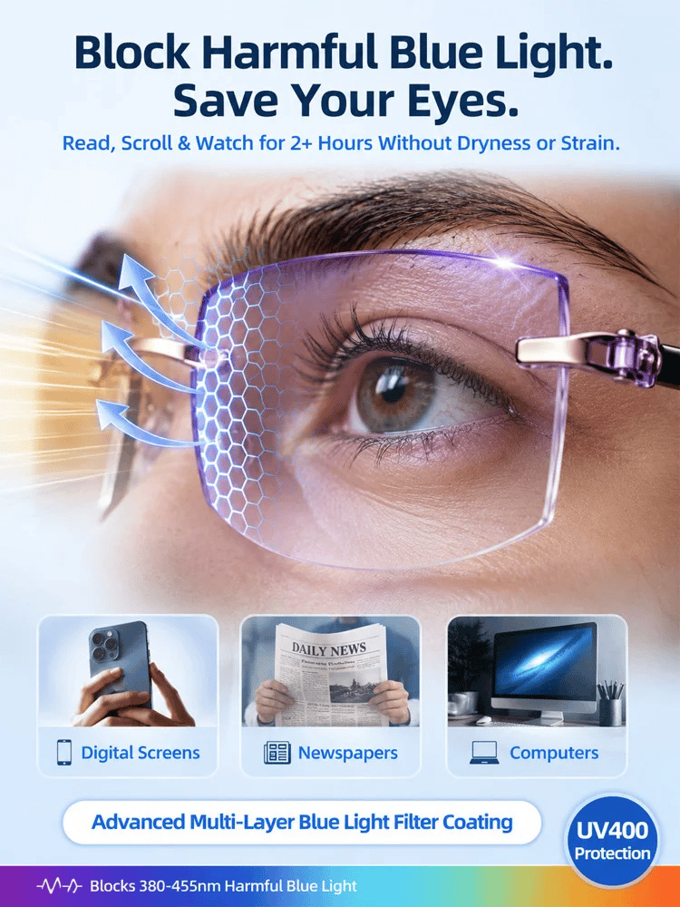 [🏅Regain Your Youthful Vision] Smart Zoom Diamond-Cut Reading Glasses