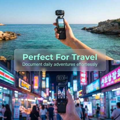 2026 Newest Xtra Pro — 2.5K AI Pocket Camera with 180° Rotating Lens