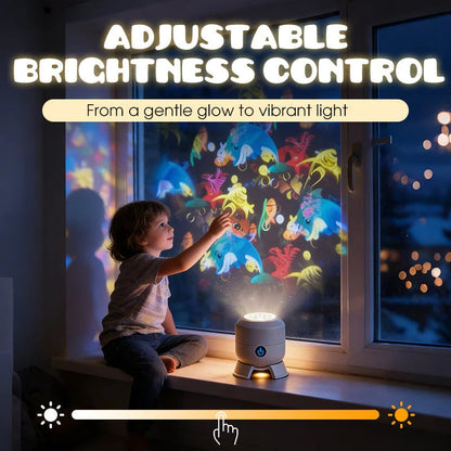 🌊 Dynamic Ocean Wave Projector Light – Rotating LED Room & Ceiling Lamp