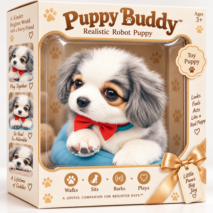 🎄49% OFF🐕🐾 Realistic Robot Golden Retriever Puppy