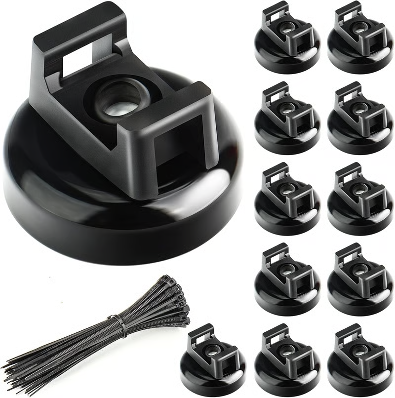 22lbs Strong Magnetic Wire Holders and Cable Organizers