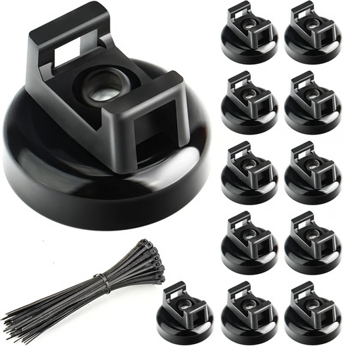 22lbs Strong Magnetic Wire Holders and Cable Organizers