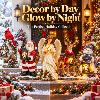 🔥Last Day 49% OFF✨ Holy Night Christmas Solar Lights | Lighted Nativity Outdoor Decor