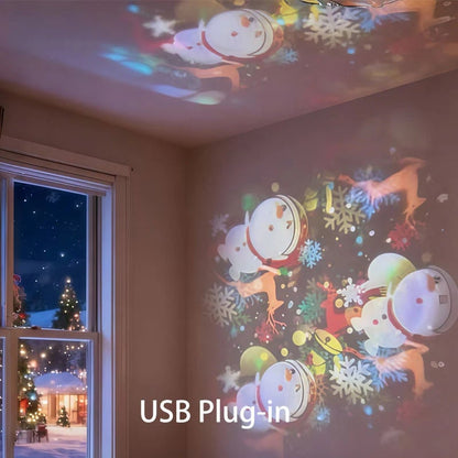 🌊 Dynamic Ocean Wave Projector Light – Rotating LED Room & Ceiling Lamp