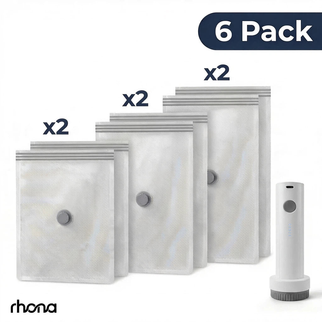 🔥 The Storage Solution Every Home Needs Cordless Vacuum Compression Bag Set