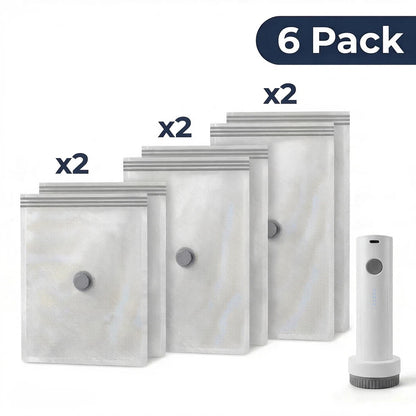 🔥 La solution de rangement indispensable pour chaque foyer : Ensemble de sacs de compression sous vide pour aspirateur sans fil