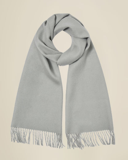 green cashmere scarf