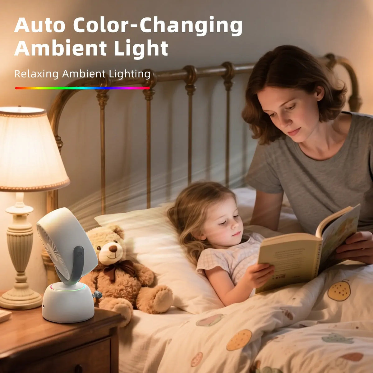 Smart Fan for Bedroom and Relaxing