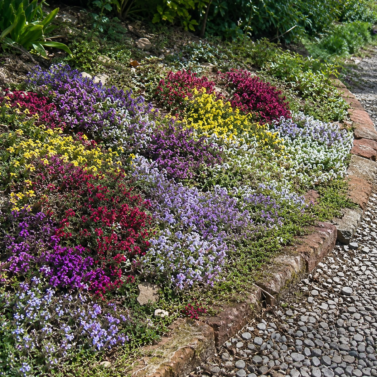 🌸Creeping Thyme Seeds, Multi-Color Ground Cover Flower Seeds🌸