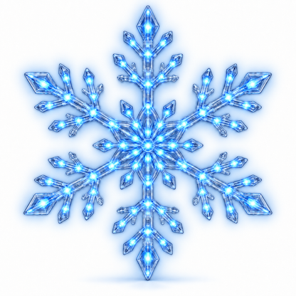 ❄️ LED Snowflake Wall Light Set | Magical Christmas Wall Decor ✨