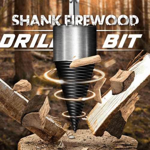Firewood Auger Drill Bit – Labor-saving, Efficient, Heavy-duty ✨
