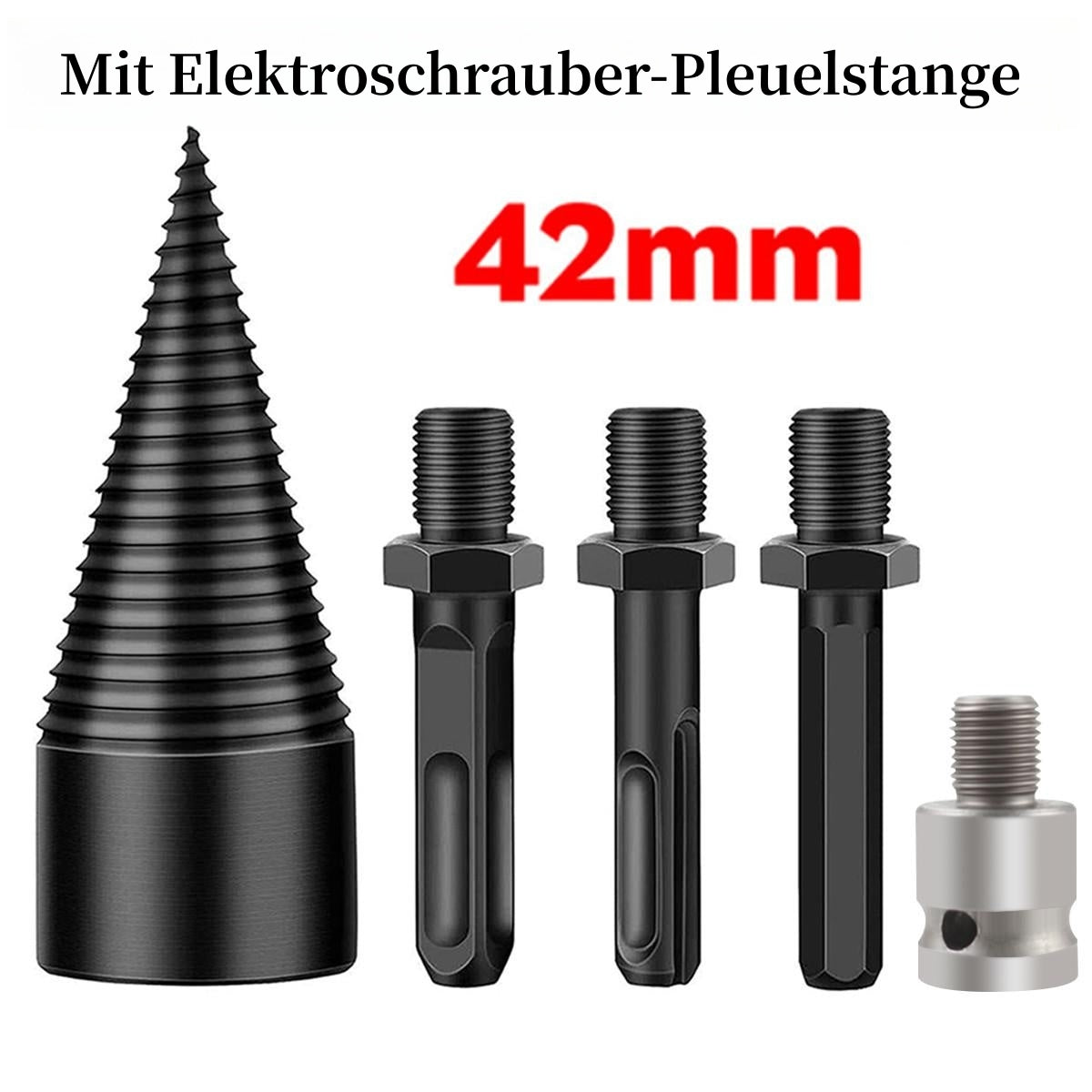 Firewood Auger Drill Bit – Labor-saving, Efficient, Heavy-duty ✨