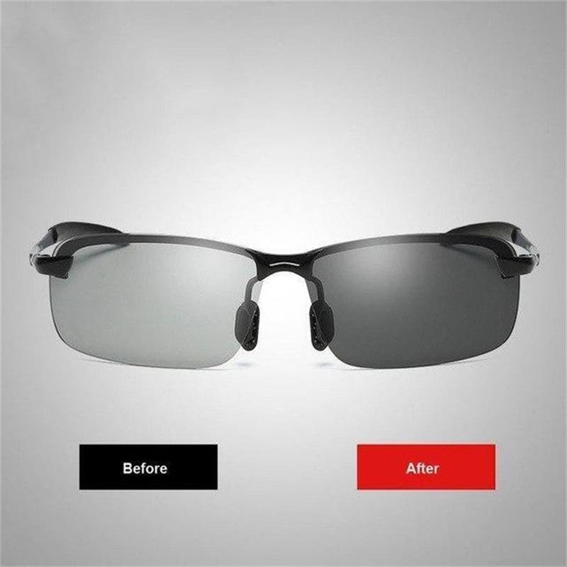 2026🔥Photochromic Sunglasses with Anti-glare Polarized Lens