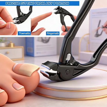 🔥 50% OFF Today! Precision Curved Nail Clippers for Thick, Ingrown & Tough Nails ✂️