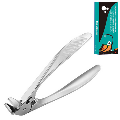 🔥 50% OFF Today! Precision Curved Nail Clippers for Thick, Ingrown & Tough Nails ✂️