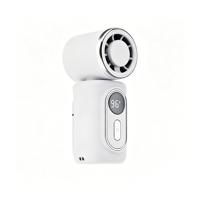 🧊Portable Clip-On Cooling Fan | ❄️Hands-Free Strong Wind with LED Battery DisplayInstant cooling on the go