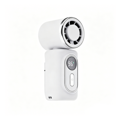 🧊Portable Clip-On Cooling Fan | ❄️Hands-Free Strong Wind with LED Battery DisplayInstant cooling on the go