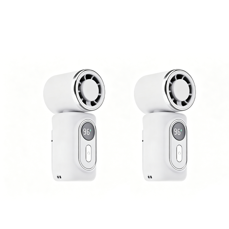 🧊Portable Clip-On Cooling Fan | ❄️Hands-Free Strong Wind with LED Battery DisplayInstant cooling on the go