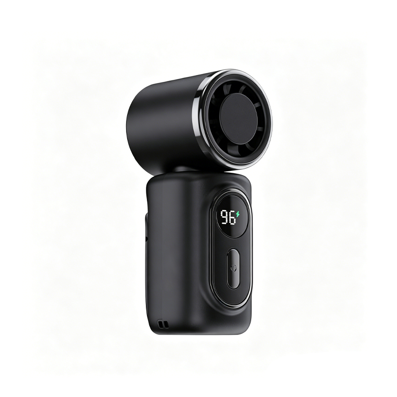 🧊Portable Clip-On Cooling Fan | ❄️Hands-Free Strong Wind with LED Battery DisplayInstant cooling on the go
