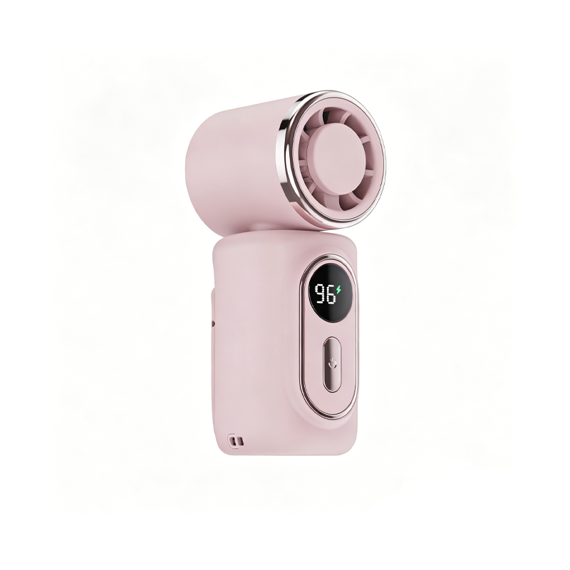 🧊Portable Clip-On Cooling Fan | ❄️Hands-Free Strong Wind with LED Battery DisplayInstant cooling on the go