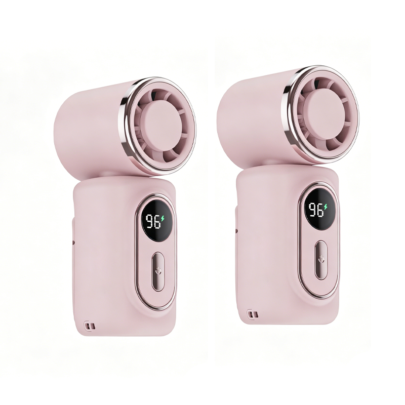 🧊Portable Clip-On Cooling Fan | ❄️Hands-Free Strong Wind with LED Battery DisplayInstant cooling on the go