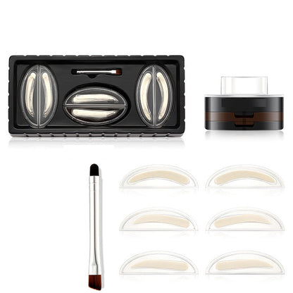 📢📢Buy 2 Get 1 FREE !! ⏰Instant Adjustable Eyebrow Stamp – Two‑color brow powder, waterproof & smudge‑proof. Natural, full brows in seconds! 💕🎀