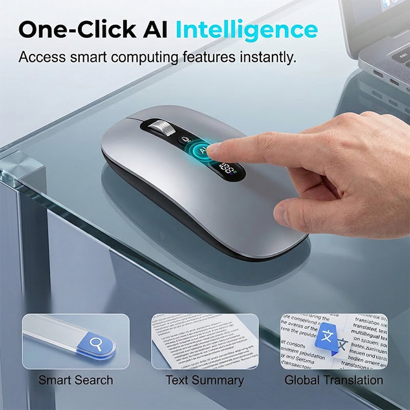 ⚡2026 Hot Sale⏰AI Smart Voice Wireless Mouse🖱️💬