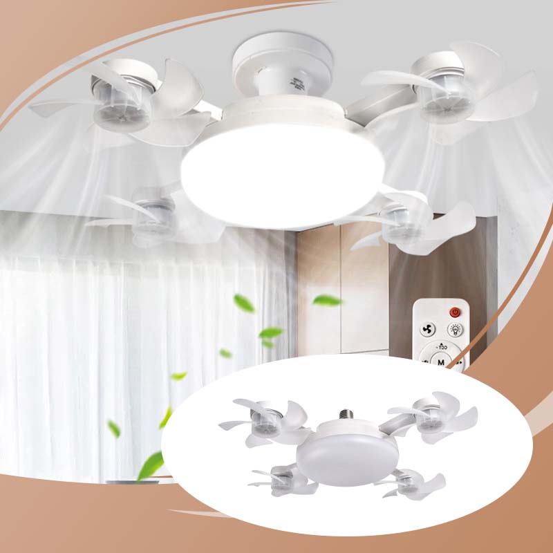 🔥10K+ SOLD LAST WEEK!💡🌀 2-in-1 Energy-Saving Fan Light｜Cool Air + Soft Light in One